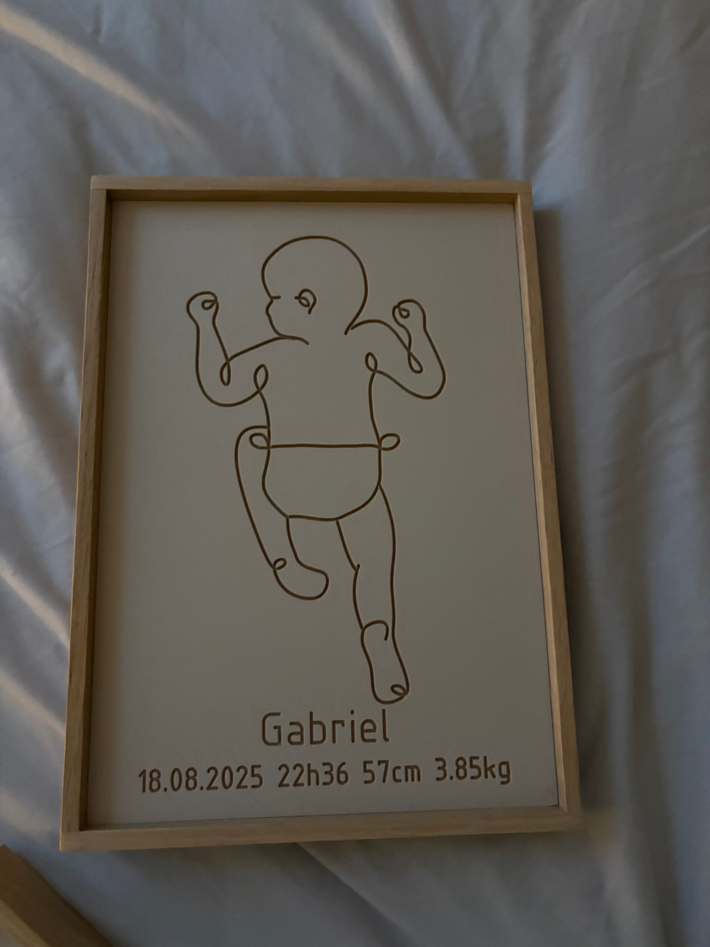 Tableau de naissance ORIGINE